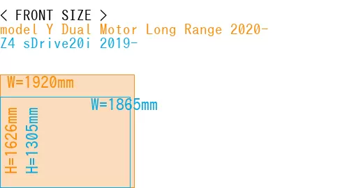 #model Y Dual Motor Long Range 2020- + Z4 sDrive20i 2019-